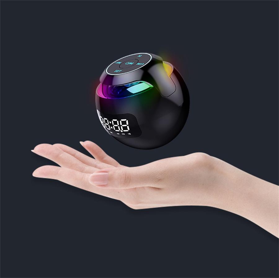 LED Lights Portable Wireless Bluetooth Speaker Outdoor Subwoofer Speaker Mini Sound