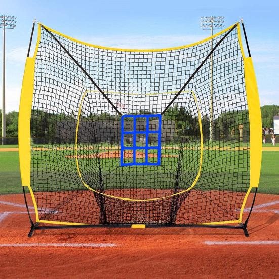 Baseball Net Pitching Net Extra-Large Easy To Install Portable Hitting Net Batting Practice Net Sports Accessories