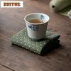 Chinese Cotton Linen Tea Cloth Tea Ceremony Accessories Water-absorbing Tea Towel Thickened Heat Towell Pad Cleaning Napkins Rag