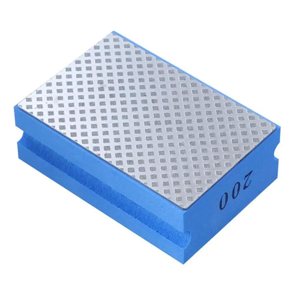 Diamond Hand Polishing Pads, Glass Abrasive Grinding Block Pad for Tiles, Ceramic and Stone Marble Grinding Disc Polishing Tools
