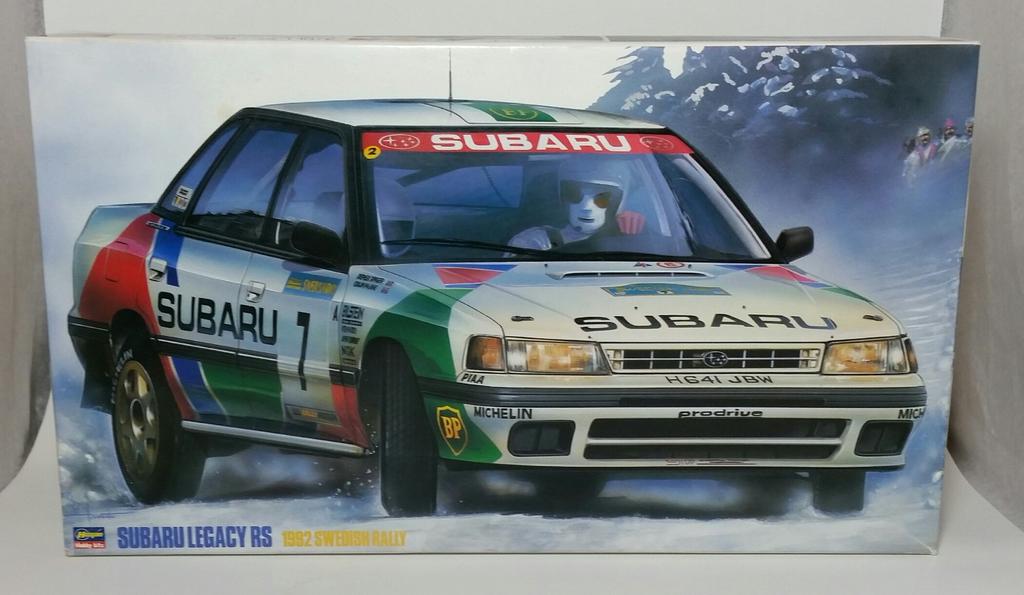 Hasegawa Subaru Legacy Swedish Rally 1/24 '92 #CR4
