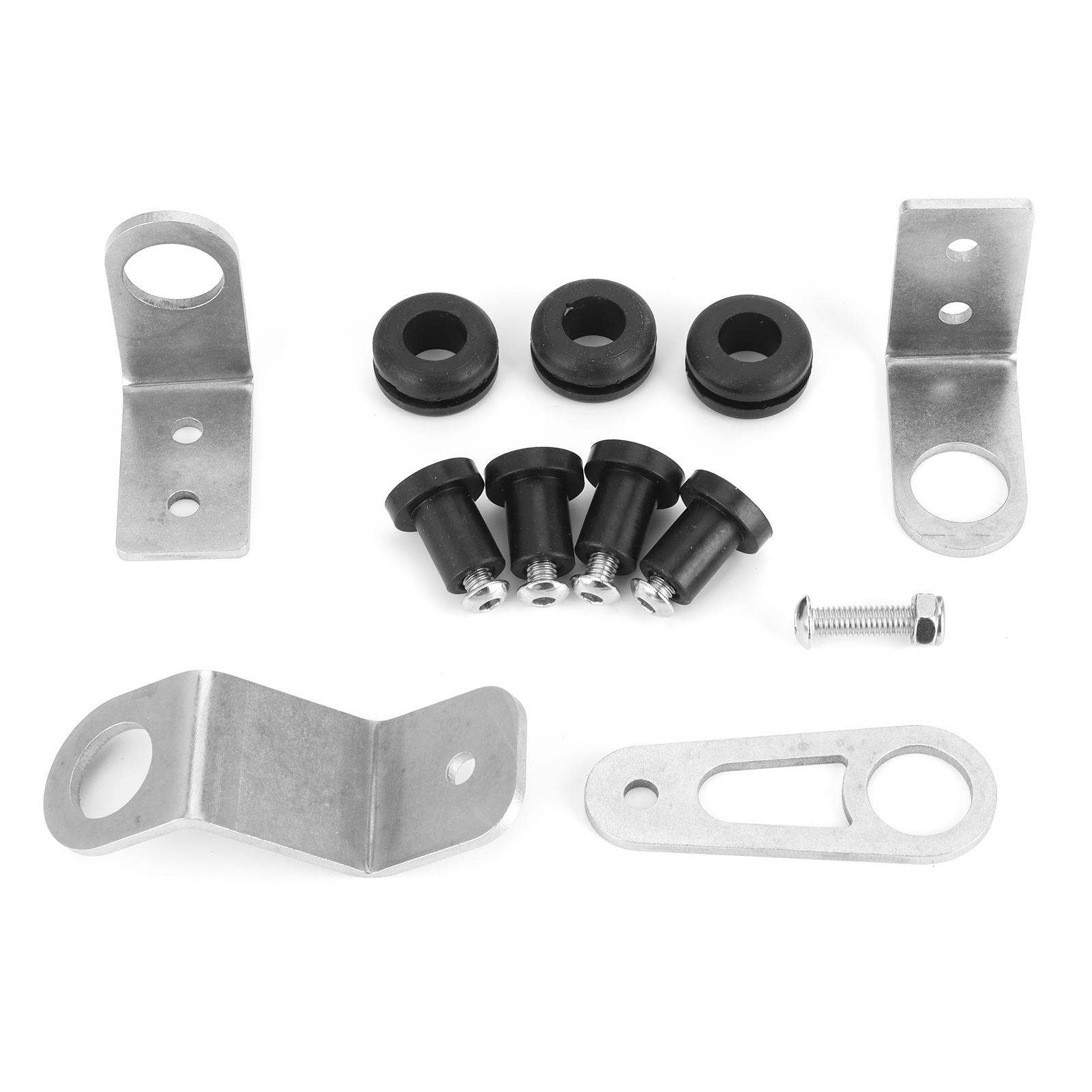 Radiator Bolt On Bracket Kit Fit for Honda Civic EG DC2 EK 1992 2000 K Swapped Chassis