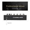 8 Channel Multifunctional USB Audio Mixer Portable Sound Mixer Professional Home Use Dual Microphone Inputs Sound Mixer