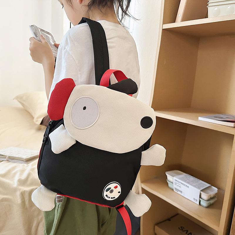 Kindergarten Schoolbag 1-3-5 Years Old Boys And Girls Anti-lost Children Small Backpack Color Contrast Backpack