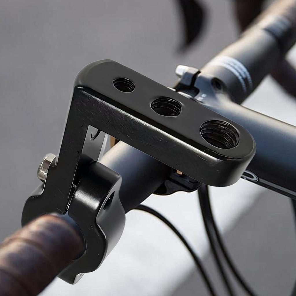 Motorcycle Spotlight Bracket Extension Handlebar Clamp Adjustment Front Fork Lamp Mount Pole Brackets For Night Riding Outdoor