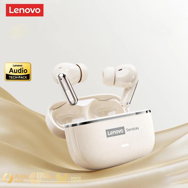 Lenovo LE208 TWS Bluetooth 6.0 Wireless Earphones Stereo ENC Noise Cancelling Headphone 38ms Low Latency Gaming Headset With Mic