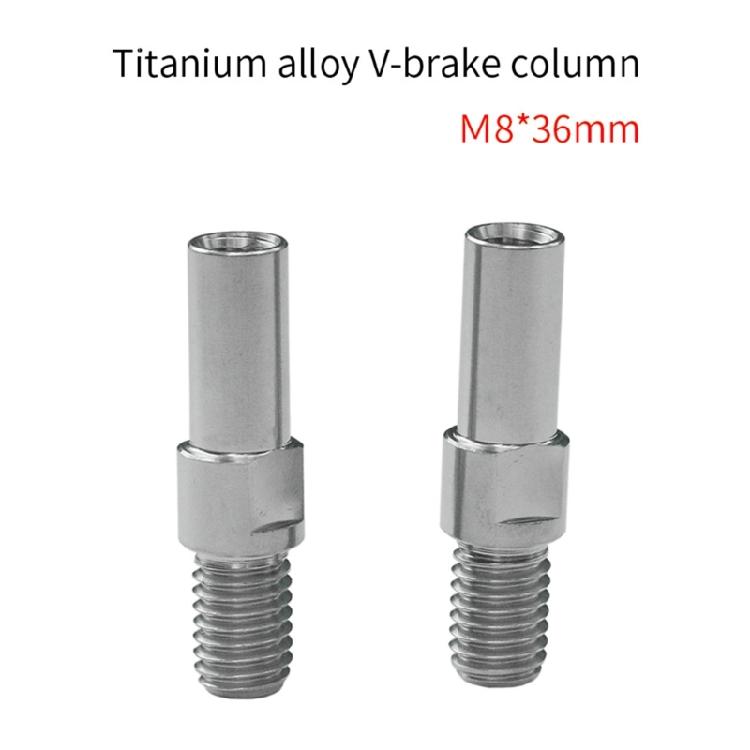 1/2pcs 8mm Mountain Bike Frame Front Fork V Brake Column Screw  Bike V Brake Bracket Mount Screw Easy To Install