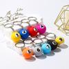Charming Billiard Plush Keychain - Creative, Exquisite Car Pendant & Backpack Ornament Gift