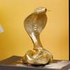 Resin Cobra Shelf Decors Accent Snake Figurines Tabletop Centerpieces Home Decorations Retro Snake Decorative Objects