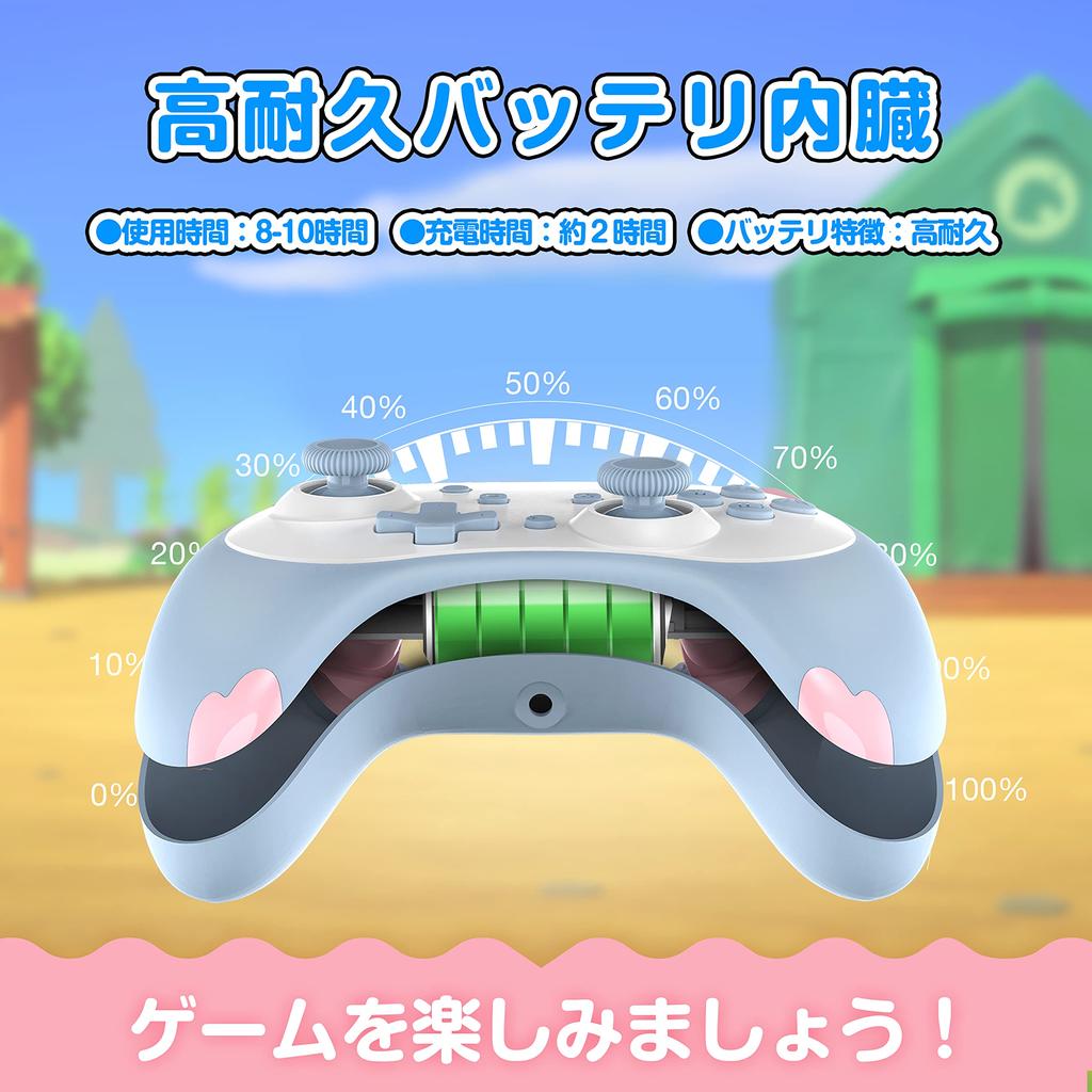 PMW Switch Controller for Compatible Pro Controller Mini Wireless Sleep Gyro Vibration Gyro Sensor with Rapid Fire Function Heavy Duty Button Gravity