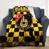Name Custom Istanbulspor AS Print Flannel Blanket High Quality Warm Comfortable Cover for All Seasons Perfect for Gifts Home Decor