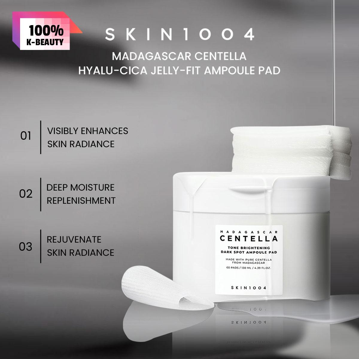 SKIN1004 MADAGASCAR CENTELLA Осветляющий ампульный диск от темных пятен 60 шт.