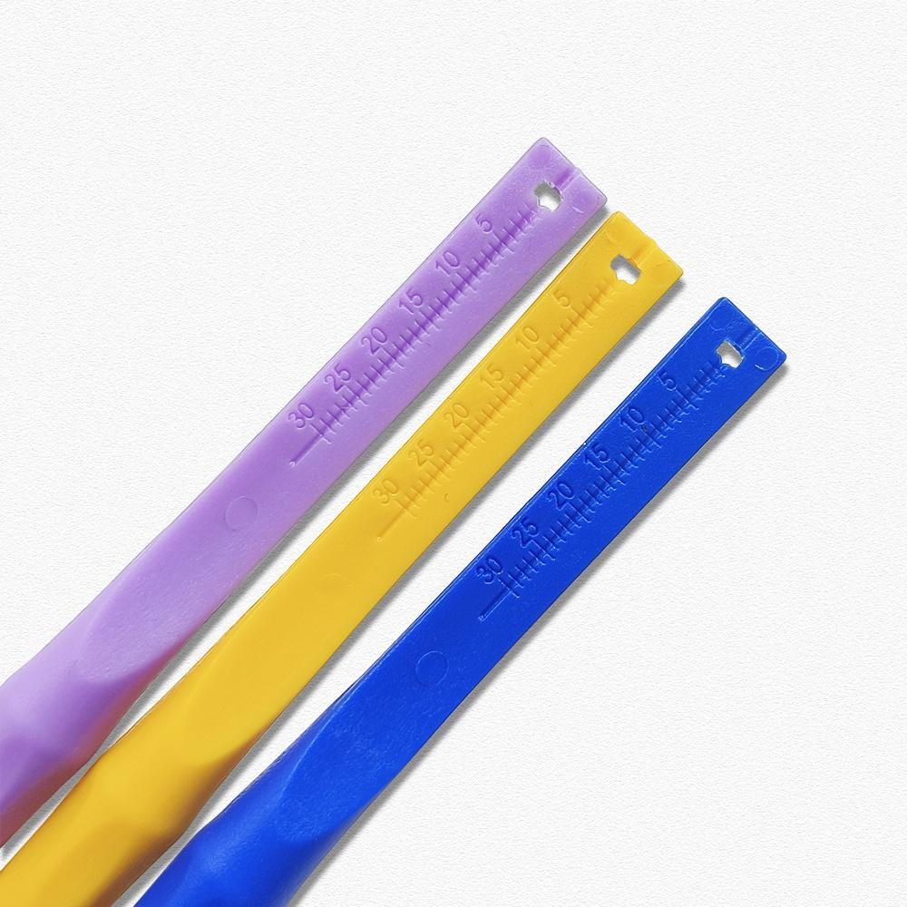 1 Piece Dental Mouth Mirror Oral Examination Mirror Front Surface Ultra Definition with Endo Ruler Refractive Index 99.2% 92% and 85%