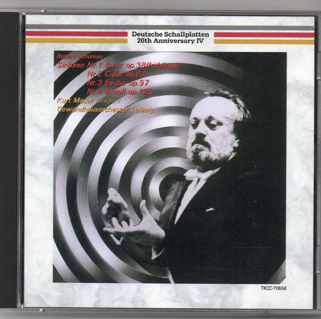 CD LEIPZIG GEWANDHAUS ORCHESTRA, SCHUM - Schumann: Complete Symphonies  TKCC70658 Japan Classical Used