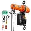 1000 kg Electric Chain Hoist, 3 m Lifting Height, 230V Single Phase Overhead Crane with 100 m Wireless & 2.4 m Wired Remote Control, Power Electric