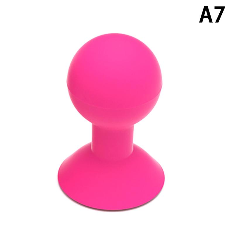 Colorful Universal Phone Holder Stander Monopod Mobile Phone Silicone Rubber Octopus Sucker Ball Stand Holder Mobile Phone Stand