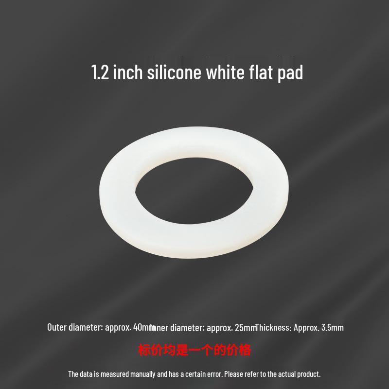 PTFE and Silicone/Nitrile Rubber Gaskets for Gas Pipe Sealing