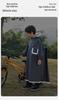 Children's Stormproof Long Rain Cape with Backpack Compartment - Medium & Large Sizes for School