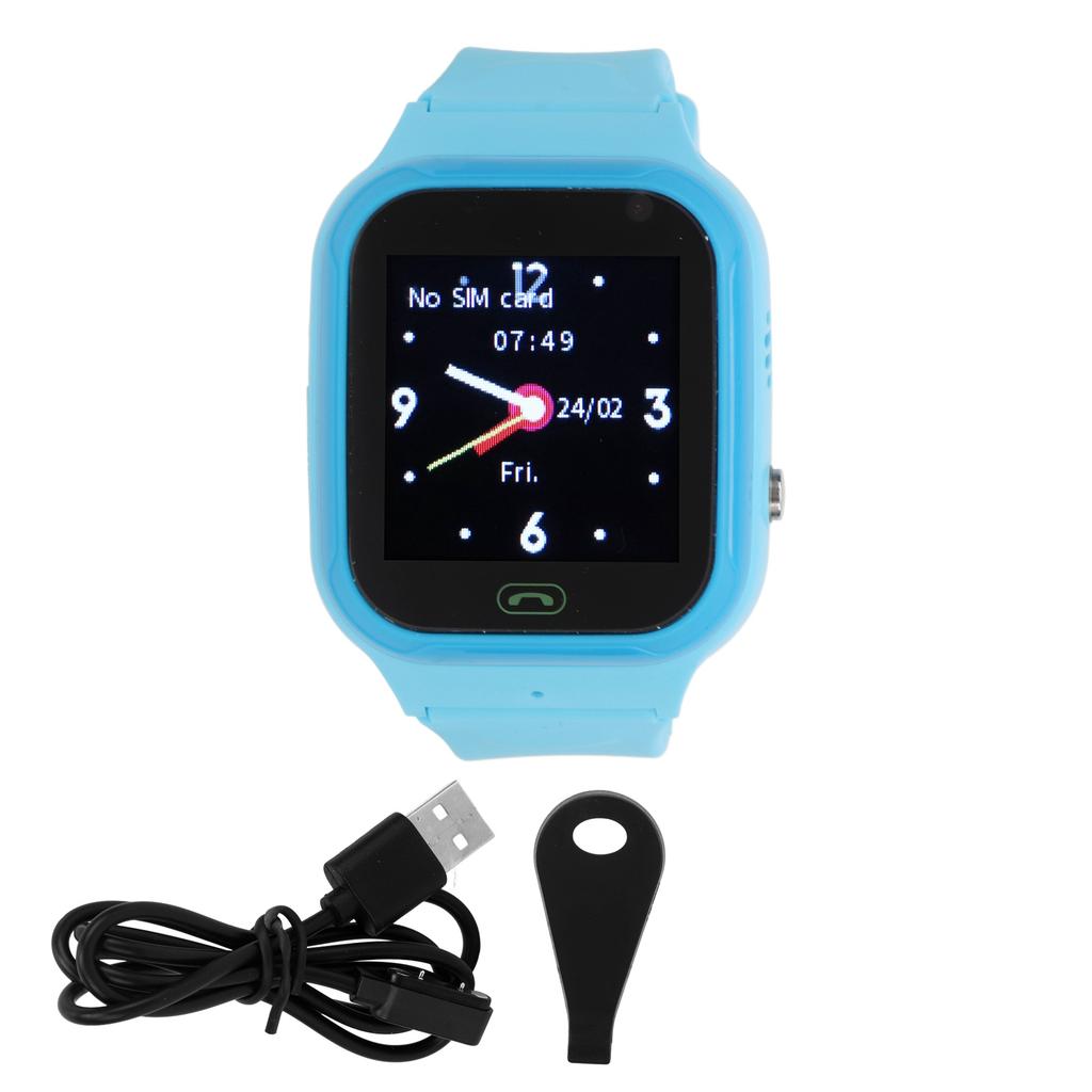 Relógio Inteligente à Prova d'Água para Meninos Meninas Relógio Infantil com Tela Sensível ao Toque com Câmera de Vídeo Despertador Pedômetro