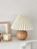Chika Table Lamp - Stylish Nordic Wooden Lamp - Perfect for Bedrooms, Bedside Lighting, Indirect Lighting, Night Light, Stand Lamp, Desk Lamp