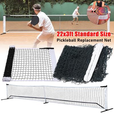 Portable 22x3ft Pickleball Net Standard Size Pickleball Training Net Pickleball Replacement Net for Indoor Outdoor Sport Play