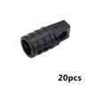 MOC Technical Building Block Parts Teeth Hinge Cylinder 1x2 Axle Hole Particle DIY Toy Brick Compatible With 30553 30552 52731