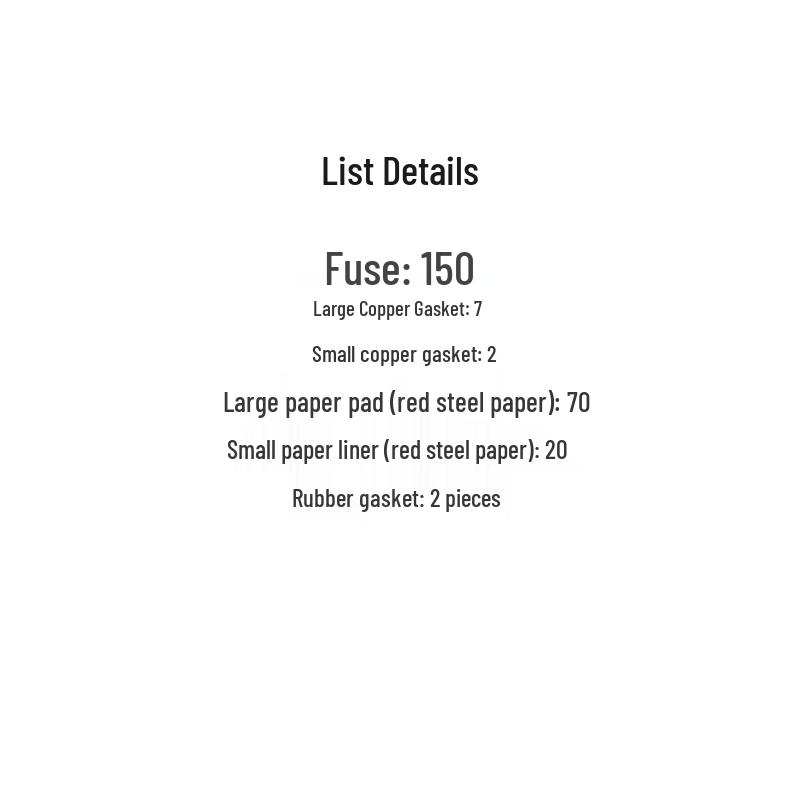 Zhizan Universal Gasket & Washer Kit