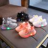 Children Led Light Up Shoes Girls Luminous Sneakers With Breathable Boys Nonslip Casual Sneakers Baby Glowing Shoes Kids Shoes