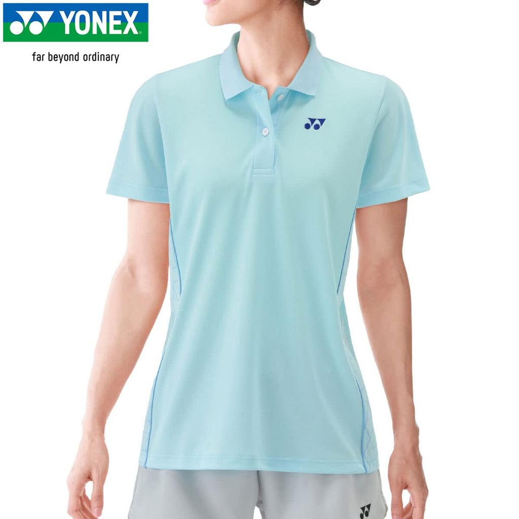 Yonex Short Sleeve Game Aqua Blue S Women's Shirt, (111)