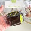 Food Grade Silicone Pistachio Chocolate Cake Stress Relief Toy For Kids And Adults