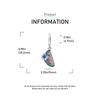Ahthen Copper Bead Charms Watermelon Dangle Charm Fit Snake Chain Bracelets Necklaces for Women Jewellery Making