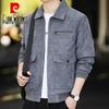 Men's Corduroy Lapel Casual Jacket