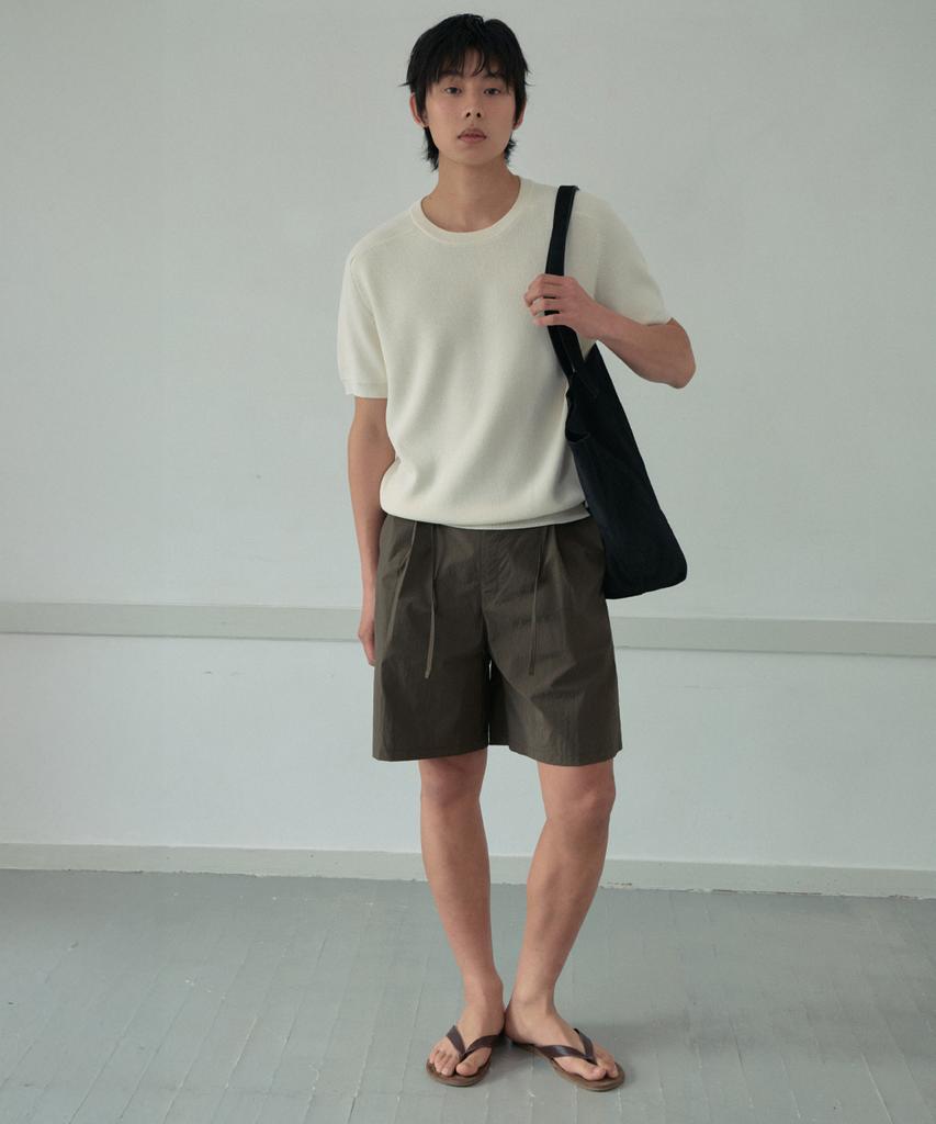 Wednesday Oasis Washable Airy Raglan Half Knit_Ivory(Wc26Kn48)