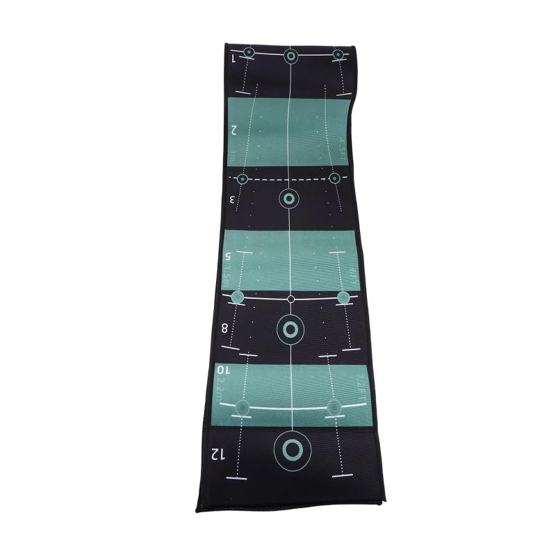 Golf Putting Mat Golf Training Pad For Swing Detection Batting Ball Trace Directional Mat Swing Path Pads Swing Practice Pads