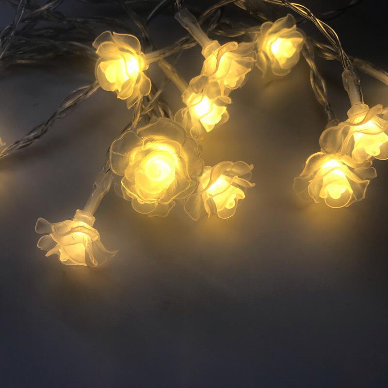 Colorful Solar LED Ball String Lights for Outdoor Christmas Decor