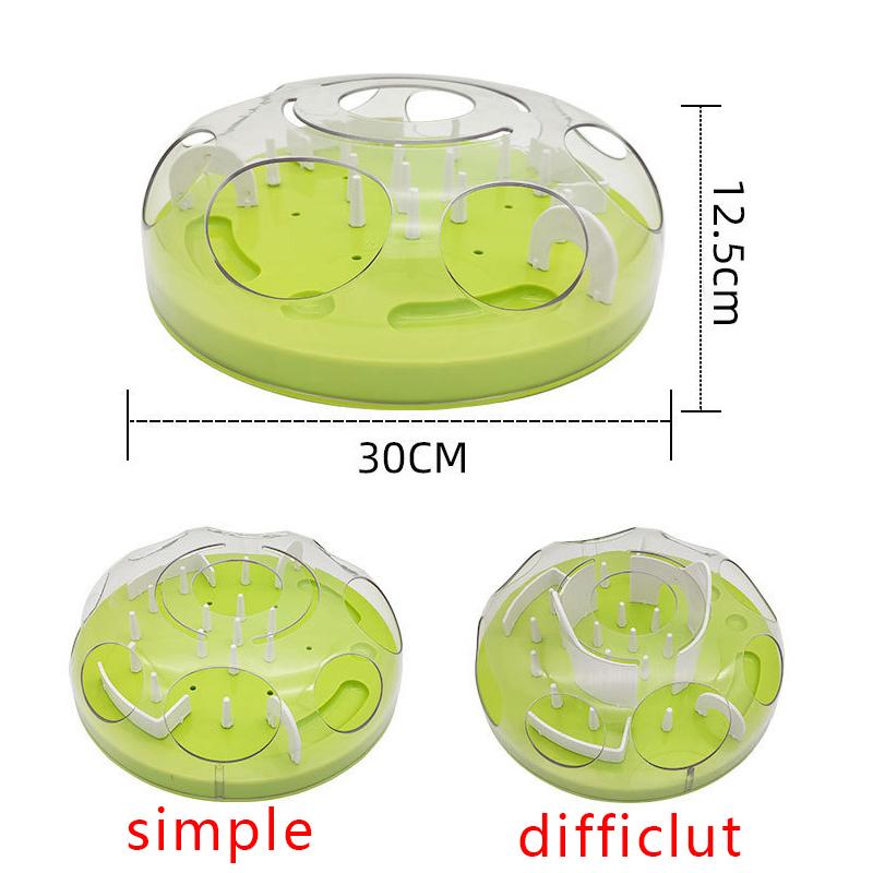 Zabawka interaktywna Cat Puzzle Zabawna zdejmowana miska na powolne jedzenie dla kotów Antypoślizgowa, trwała zabawka szkoleniowa dla szczeniaka i kociaka Artykuły dla zwierząt