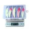 5PCSLuminous Minnow Set5g /6.5g /8g Sinking artificial bait for sea fishing of mackerel and bass