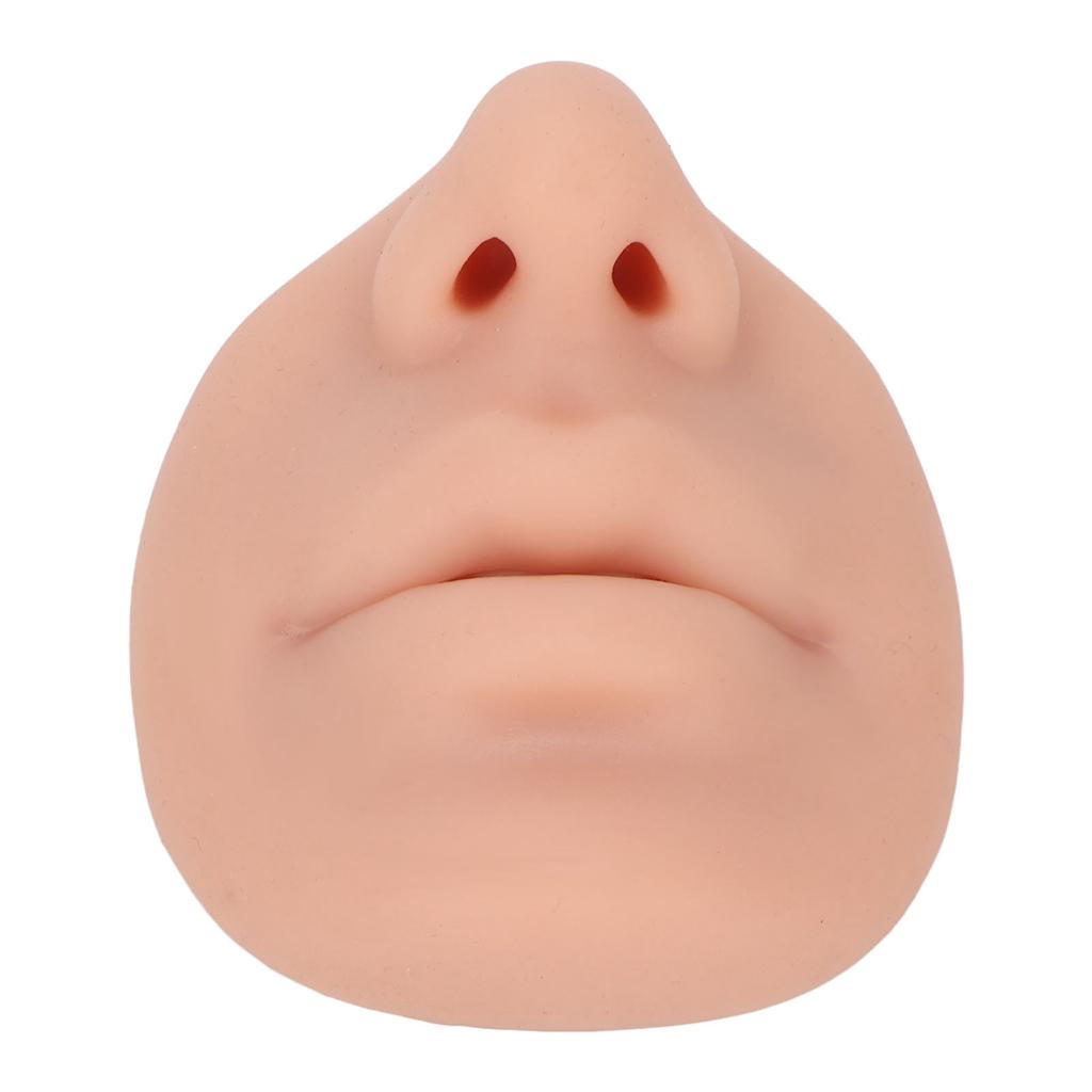 Silicone Nose Model with Mouth Flexible Soft Imitation Nose Model Reusable Nose Displays for Teaching