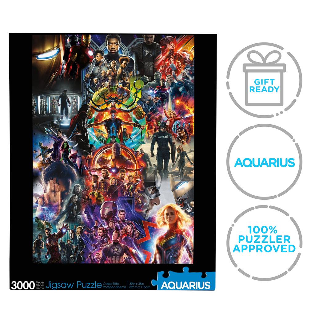Marvel MCU Collage (Marvel Cinematic Universe Collage) 3000 Piece Jigsaw Puzzle [Used]