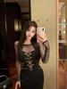 2026 Women's Mesh Patchwork Slimming Knit Top