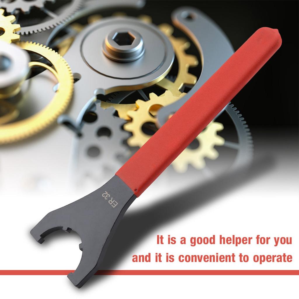 ER32UM Spanner Clamping Nut Wrench for Milling Lathe Engraving Machine Motor Accessories