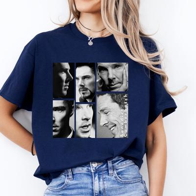 Benedict Cumberbatch Fan Tee: Movie Lover Shirt and Kids Tshirt for Men & Women