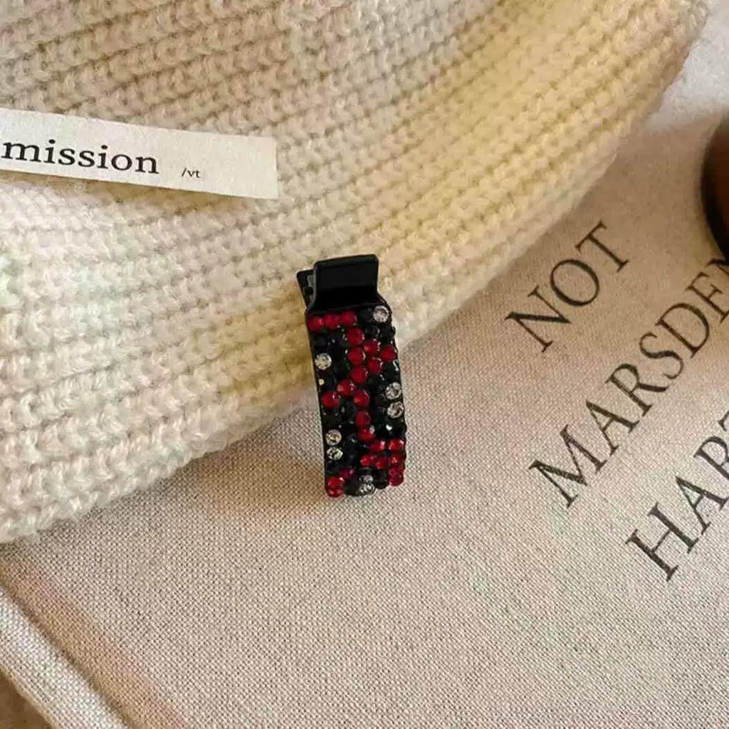 1PC 2025 New Korean Version Colorful Hairpin Side Clip Side Bangs Forehead One-word Clip Headgear Duck Bill Clip