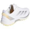 Adidas Adizero ZG Rebound Low top Golf Shoes Men's White Silver Yellow HQ0042