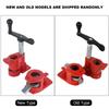 4Sets 3/4" Quick Release Heavy Duty Wide Base Iron Wood Metal Clamp Set Woodworking Workbench