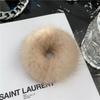 Korean Mink Fur Hair Tie: Cute & Plush High-End Hair Accessory for Women