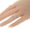 no brand  #9(JP Size) ring Pt900Platinum Women