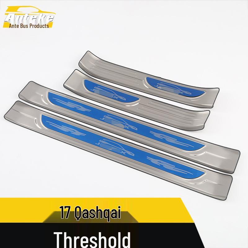 Fit for 17 Qijun Sill and Bumper Anti-Scratch Strips