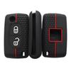 Silikon Klapp-Fernbedienung Auto Schlüsselhülle Abdeckung für C2 C3 C4 C5 C6 Xsara Berlingo Peugeot 207 307 308 407 607 807 Schutz Fob