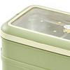 Stainless Steel Insulated Lunch Box Multiple Compartments Fashionable Safe Stainless Steel Bento Box for Students Kids